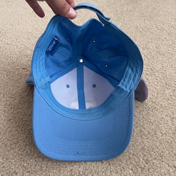 Disney Lilo & Stitch Hat Baseball‎ Cap Novelty Ears Adjustable Blue - Picture 2 of 5